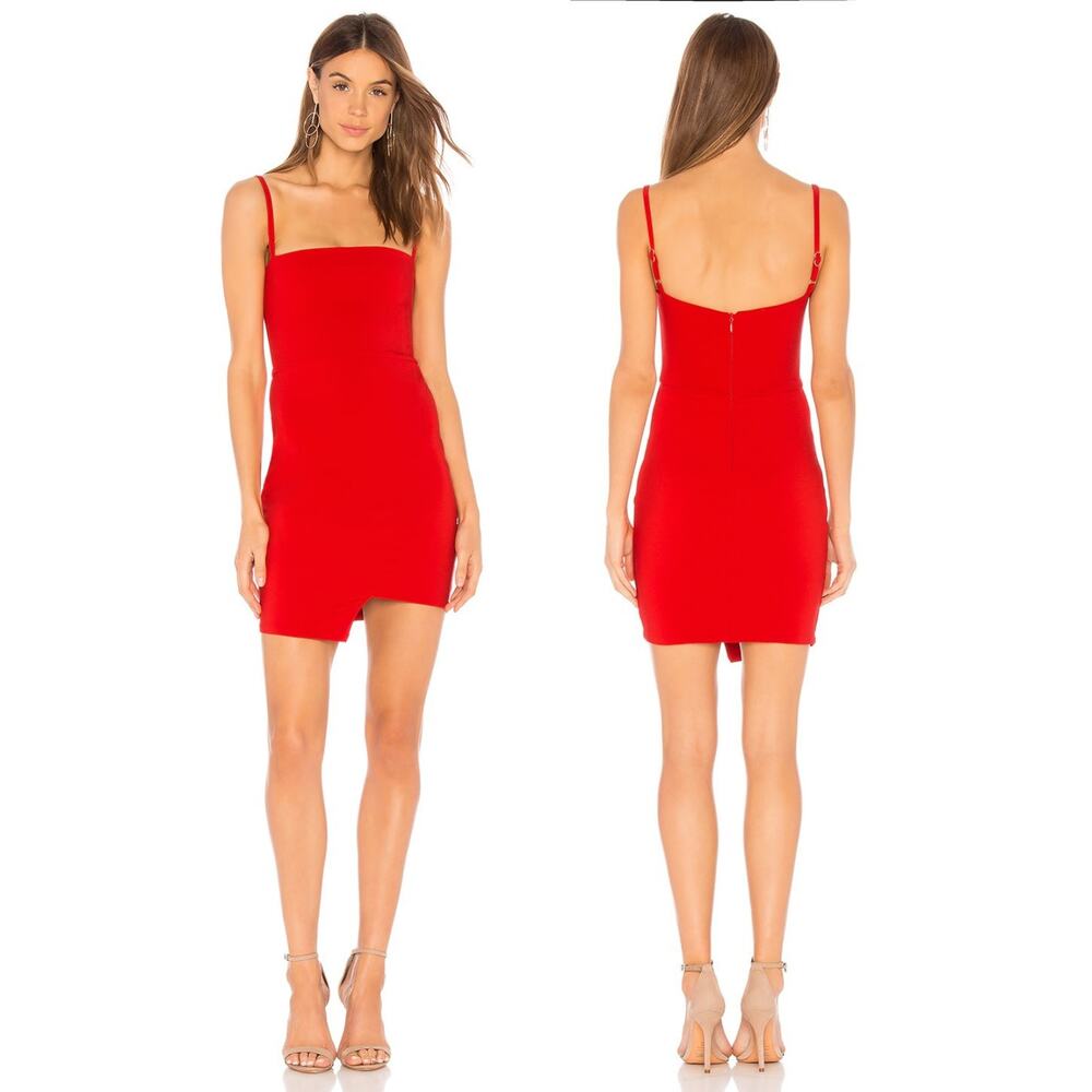 Nookie Billie Mini Dress Asymmetrical Party Cocktail Hoco Semi Formal XS